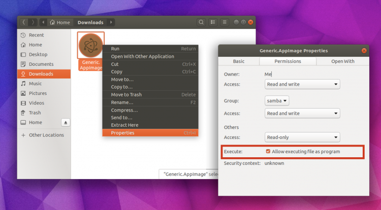 How to use an AppImage on Ubuntu