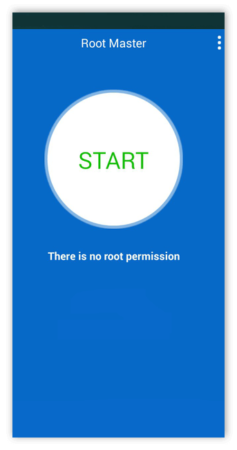 Старт Root Master для Android