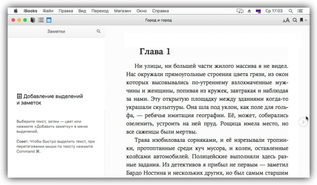Бесплатные читалки для компьютера: Программа iBooks для macOS