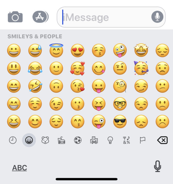 How to enable Emoji keyboard on iOS