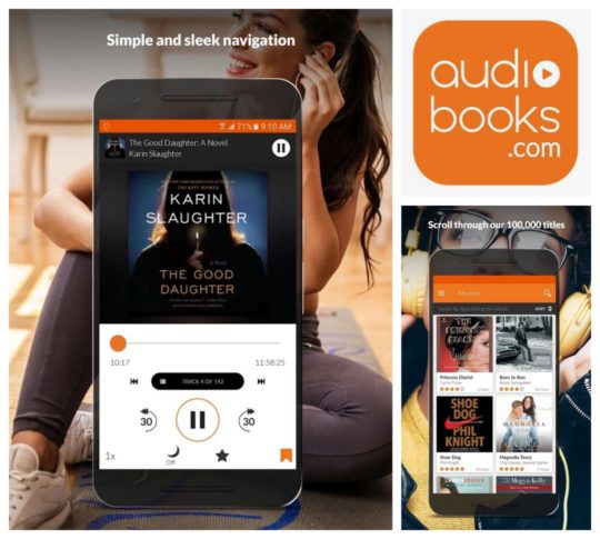 Audio Books app for Android is among the best audibook apps in the Google Play Store