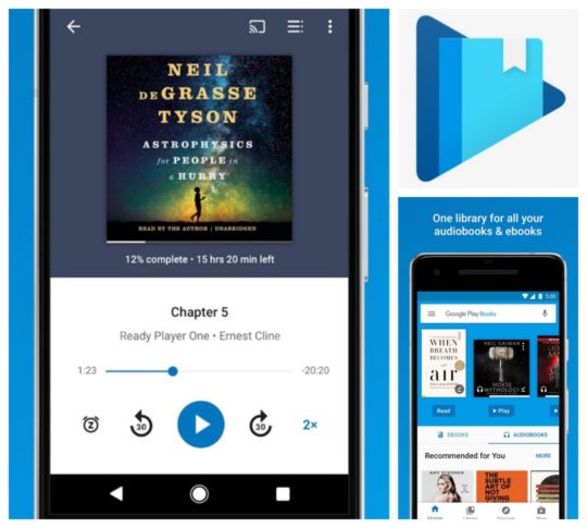 Best audiobook apps for Android - Google Play Books