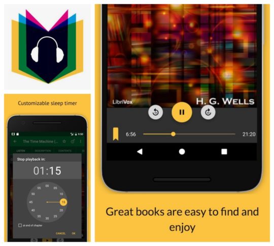 Top Android apps for audiobooks - LibriVox Audio Books Free