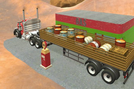 18 Wheeler Cargo Simulator