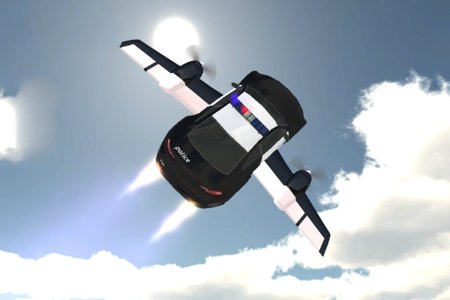 Police Flying Car Simulator