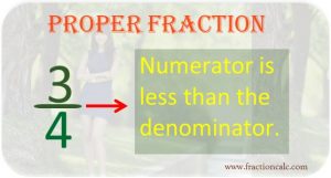 Proper Fraction