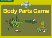 Body Parts Board Game for ESL Practice