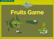 Fruits Vocabulary ESL Vocabulary Crocodile Board Game