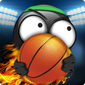 Stickman Basketball   баскетбол с рисованными человечками для Android
