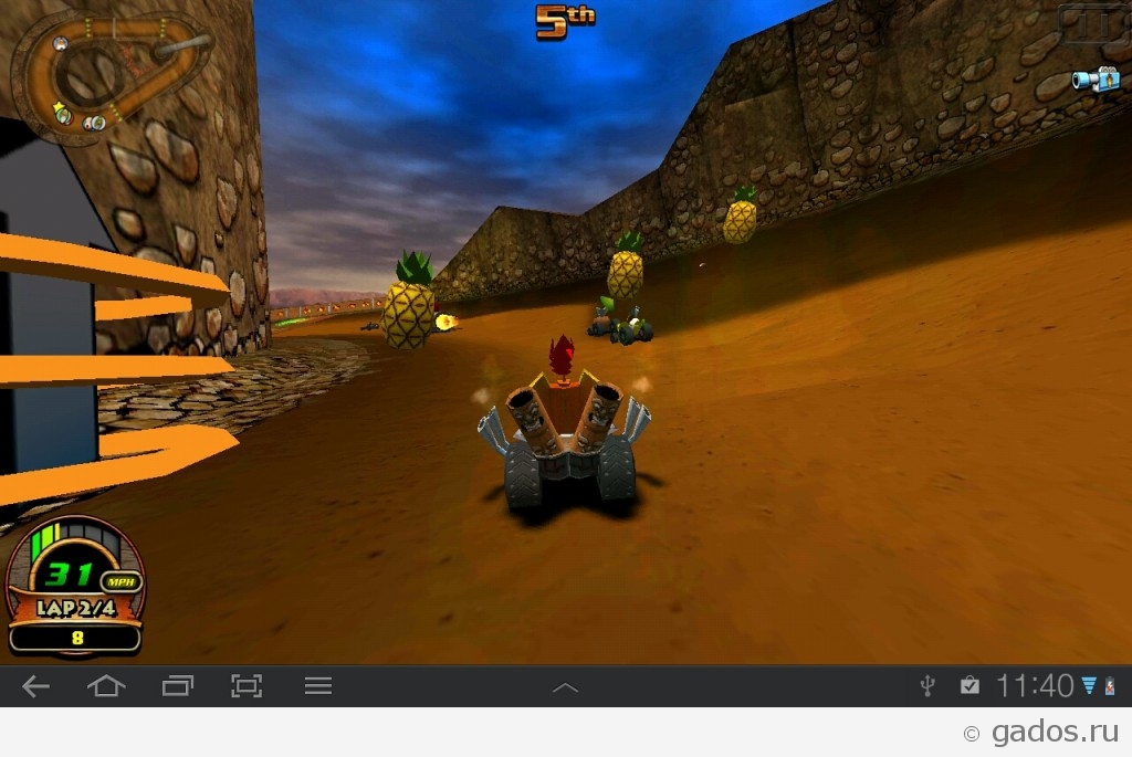 Tiki Kart 3D   гонки для Android